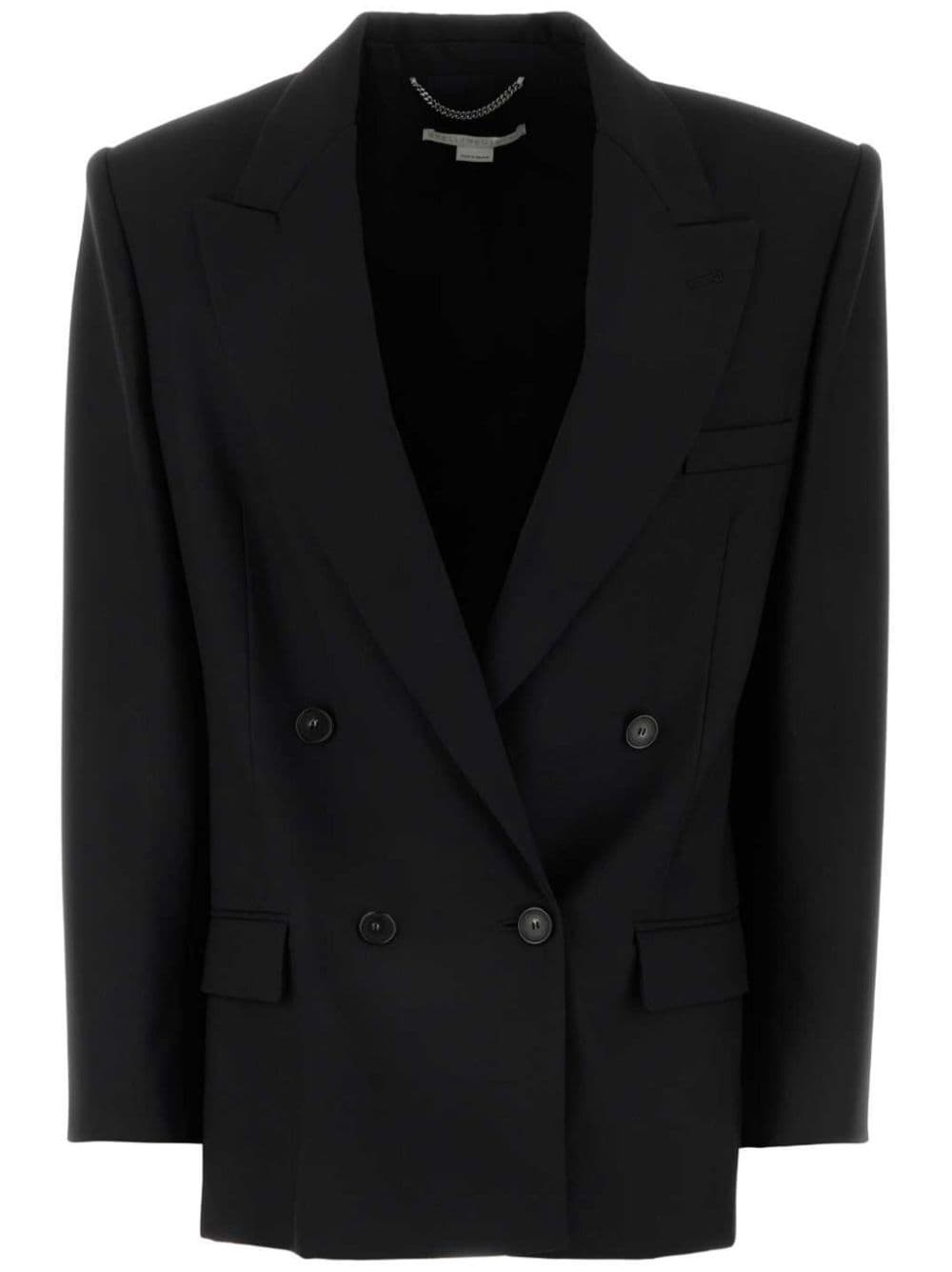 Stella McCartney double breasted blazer - Black von Stella McCartney