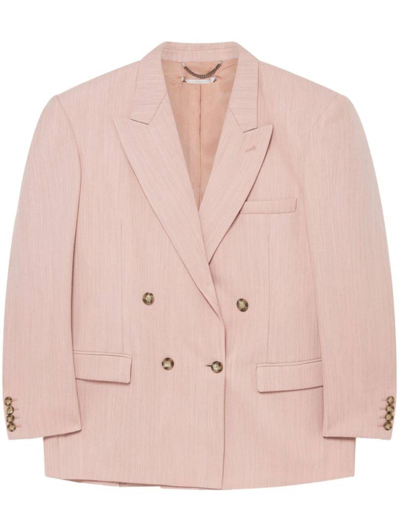 Stella McCartney double-breasted blazer - Pink von Stella McCartney