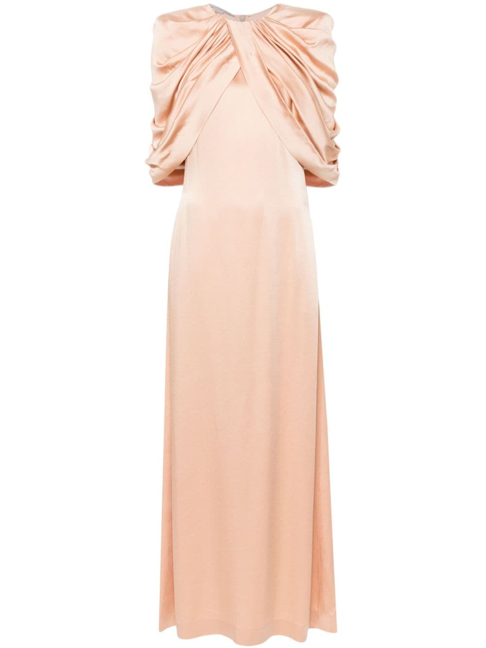 Stella McCartney draped maxi dress - Neutrals von Stella McCartney