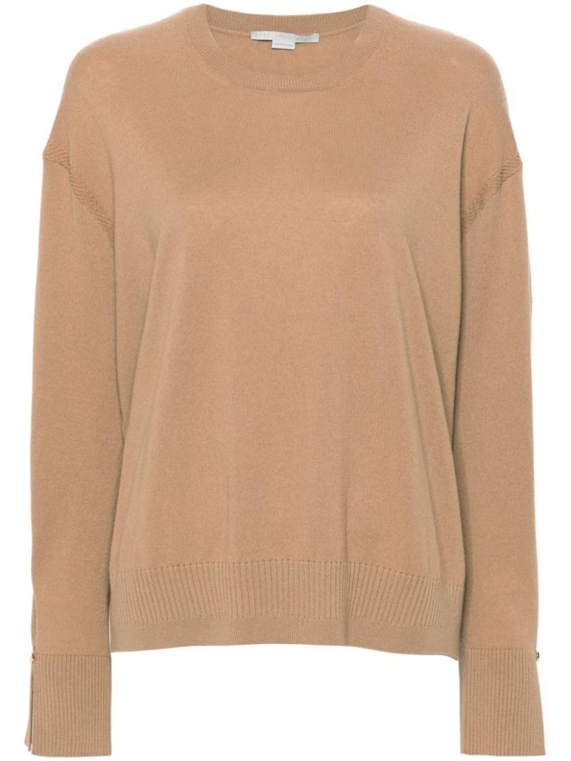 Stella McCartney fine-knit sweater - Brown von Stella McCartney