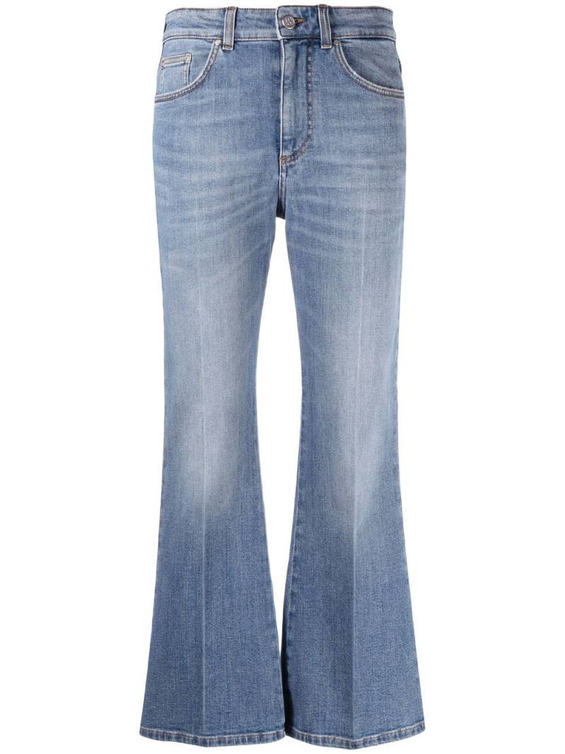 Stella McCartney high-waisted flared jeans - Blue von Stella McCartney