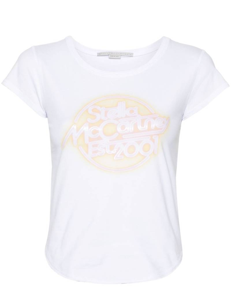 Stella McCartney logo-print cotton T-shirt - White von Stella McCartney