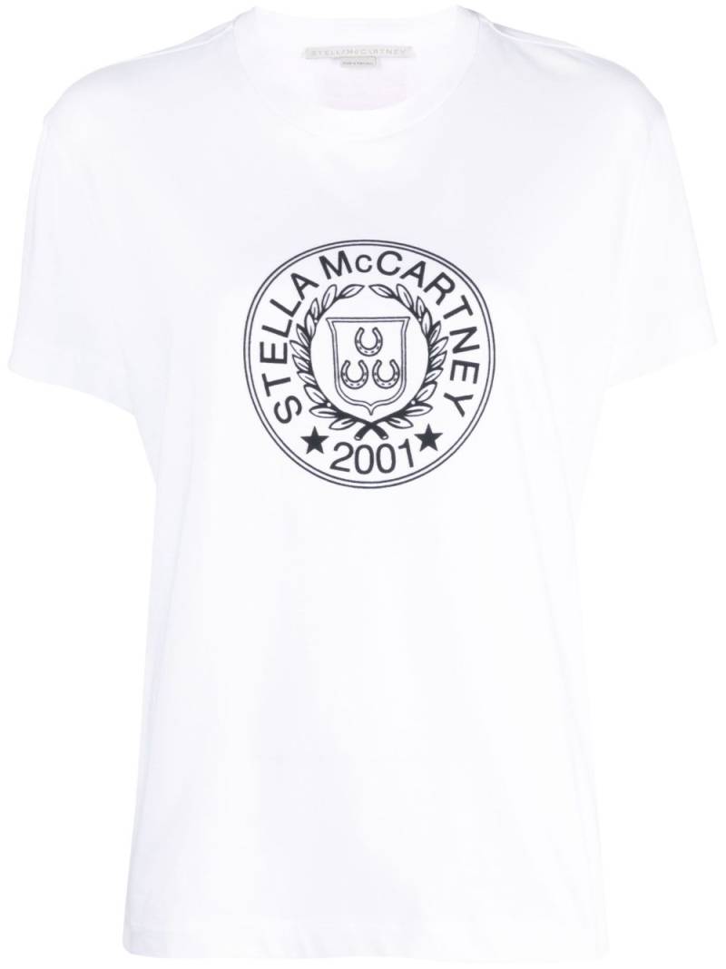 Stella McCartney logo-print cotton T-shirt - White von Stella McCartney