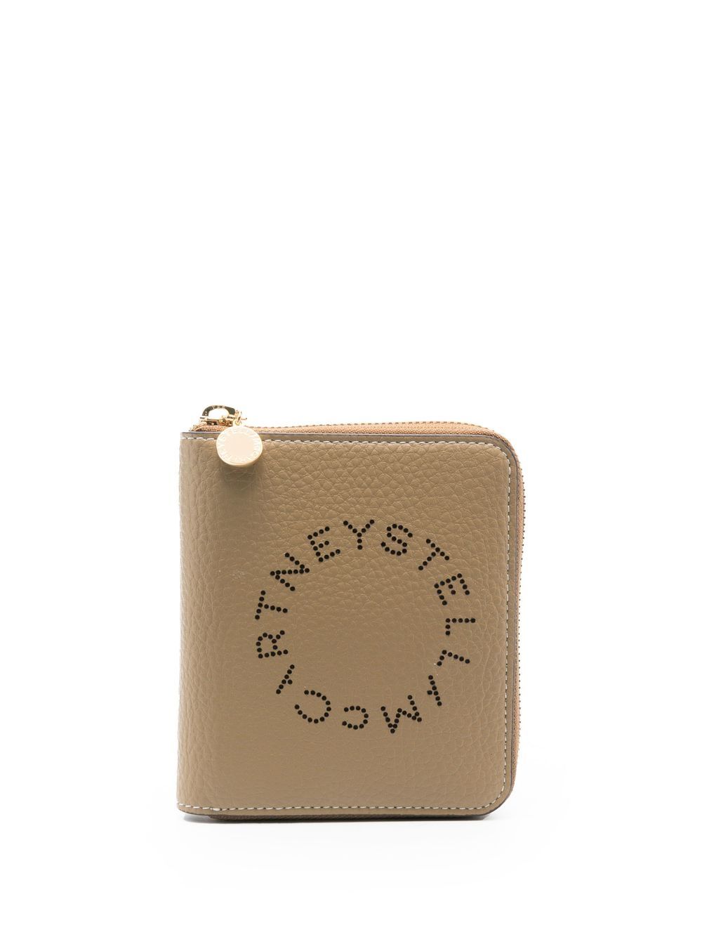 Stella McCartney logo-print zip-up wallet - Neutrals von Stella McCartney