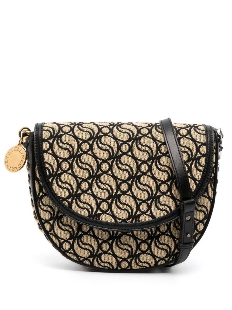 Stella McCartney medium Frayme S-Wave shoulder bag - Neutrals von Stella McCartney