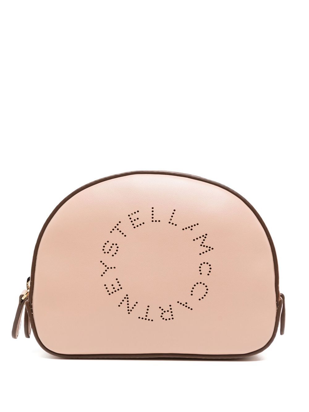 Stella McCartney perforated-logo cosmetics case - Pink von Stella McCartney