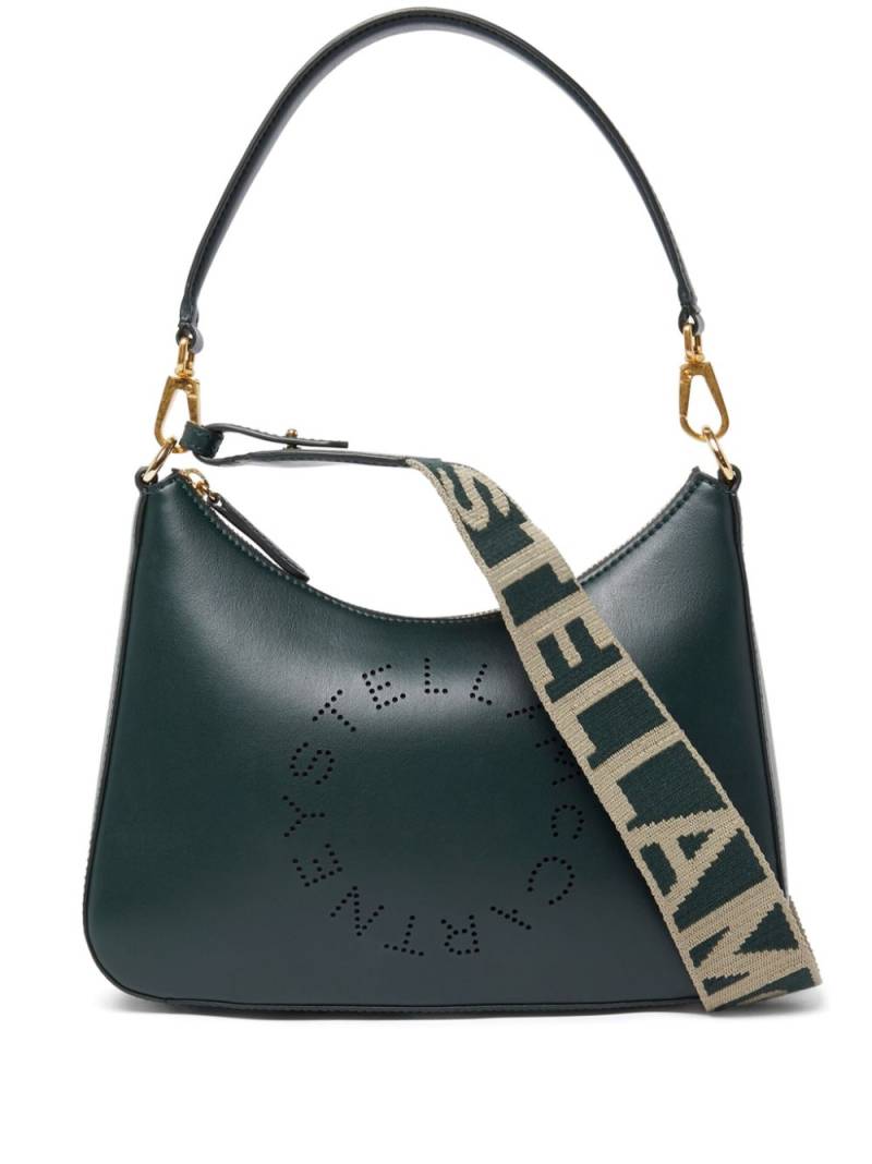 Stella McCartney perforated-logo shoulder bag - Green von Stella McCartney