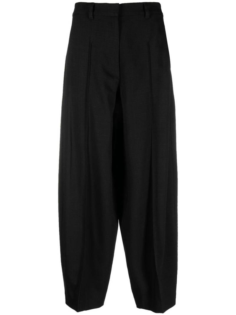 Stella McCartney pleat-detail tailored trousers - Black von Stella McCartney