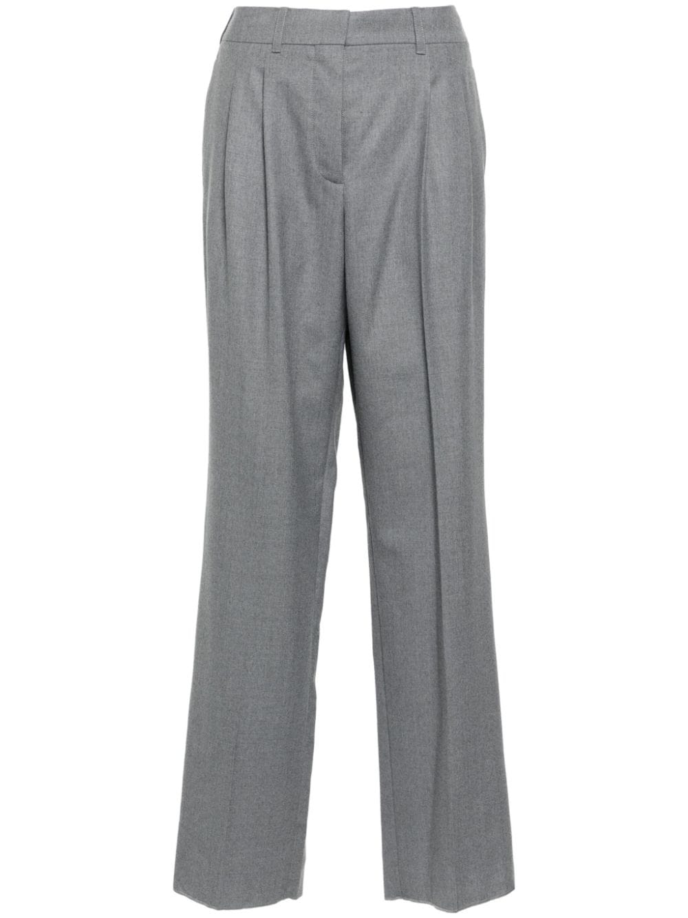 Stella McCartney pleated wool trousers - Grey von Stella McCartney