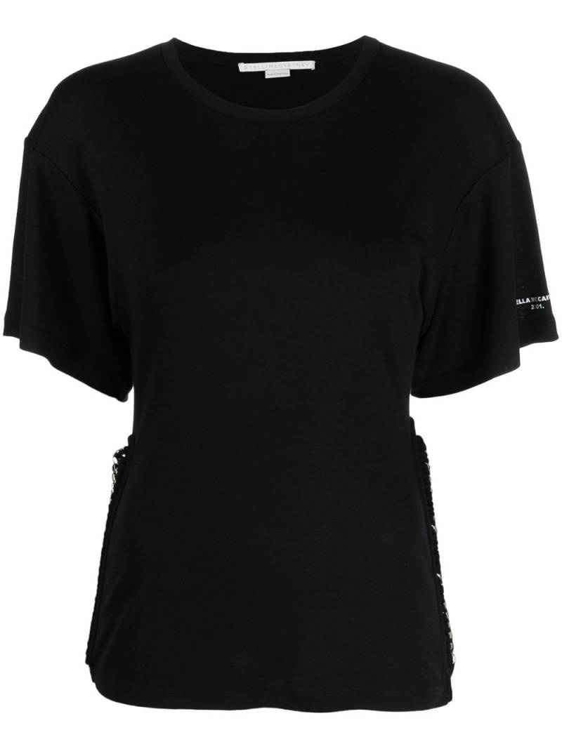 Stella McCartney raglan-sleeved T-shirt - Black von Stella McCartney