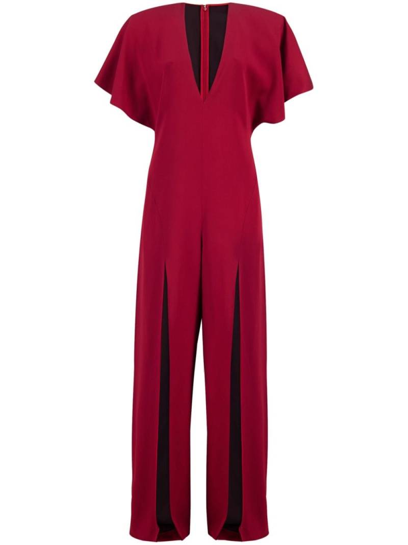 Stella McCartney satin jumpsuit - Red von Stella McCartney