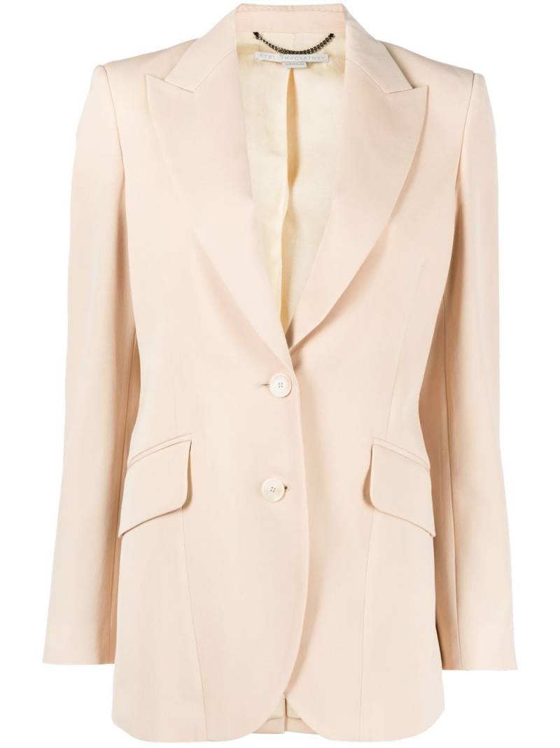 Stella McCartney single-breasted wool blazer - Neutrals von Stella McCartney