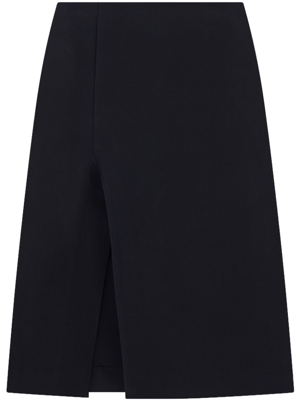 Stella McCartney slit organic cotton skirt - Black von Stella McCartney