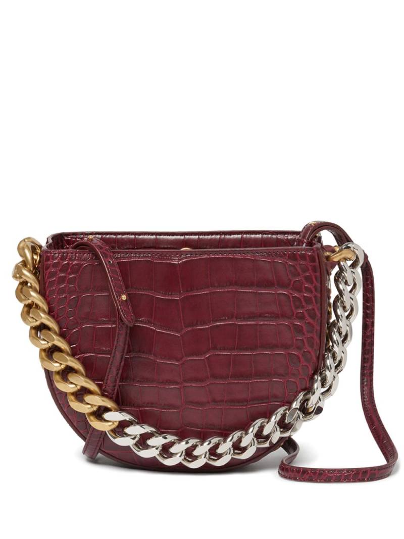 Stella McCartney small Frayme shoulder bag - Red von Stella McCartney