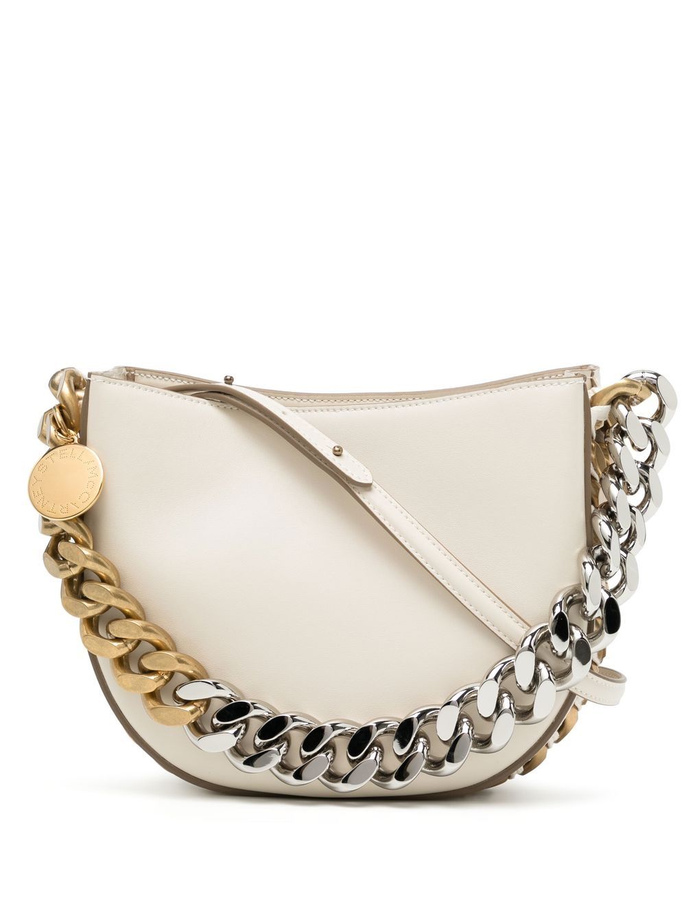 Stella McCartney small Frayme shoulder bag - White von Stella McCartney