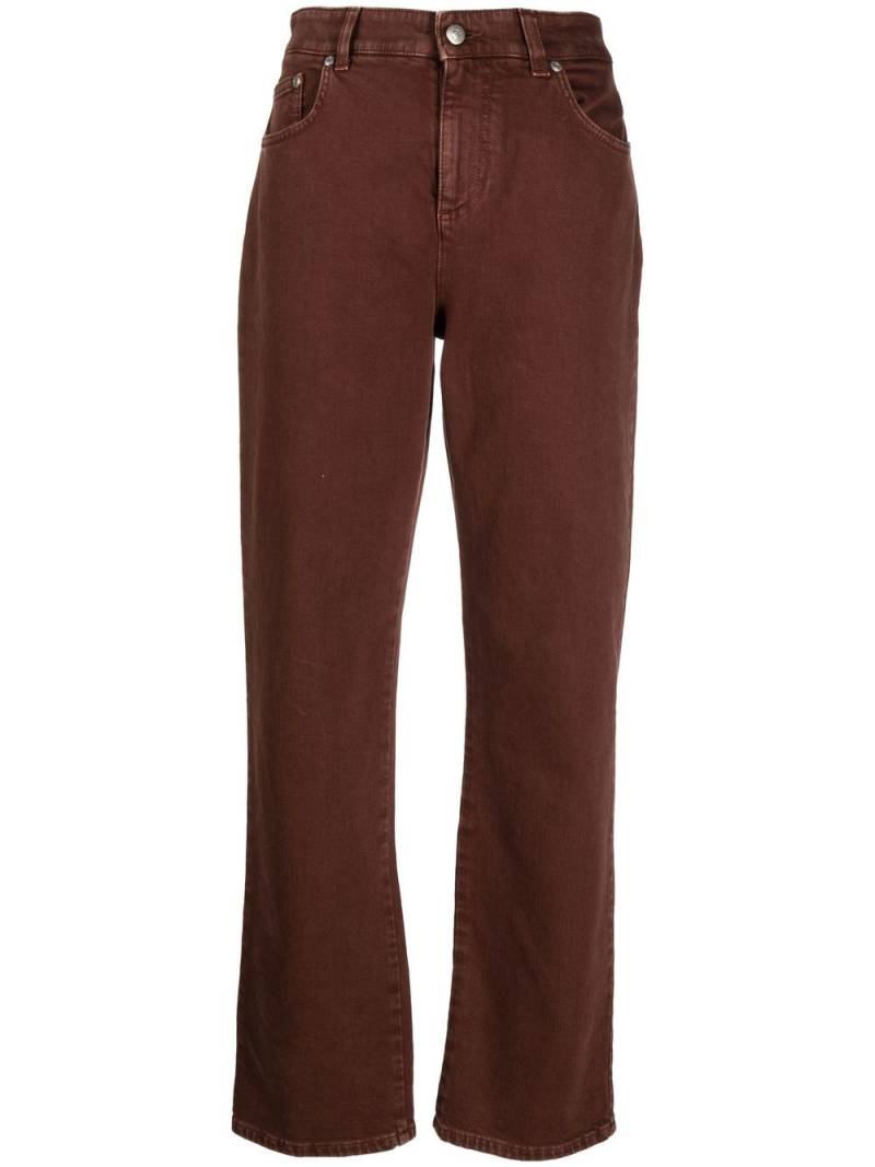 Stella McCartney straight-leg jeans - Brown von Stella McCartney