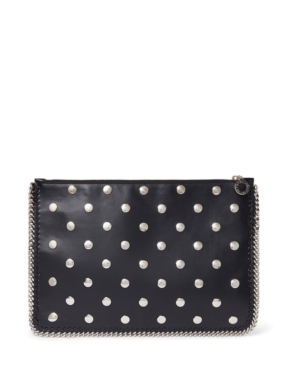 Stella McCartney stud-embellished clutch bag - Black von Stella McCartney