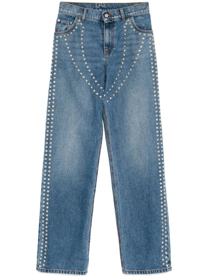 Stella McCartney studded jeans - Blue von Stella McCartney