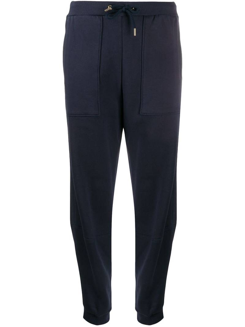 Stella McCartney tapered drawstring track pants - Blue von Stella McCartney