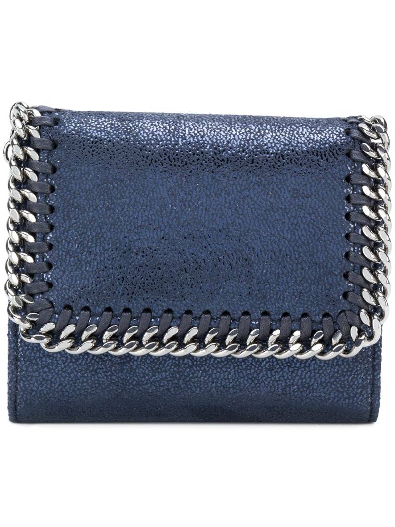 Stella McCartney whipstitch wallet - Blue von Stella McCartney