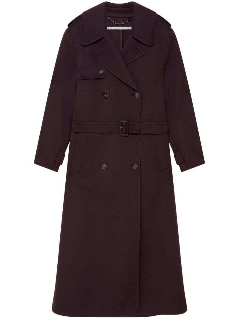 Stella McCartney wool long coat - Brown von Stella McCartney