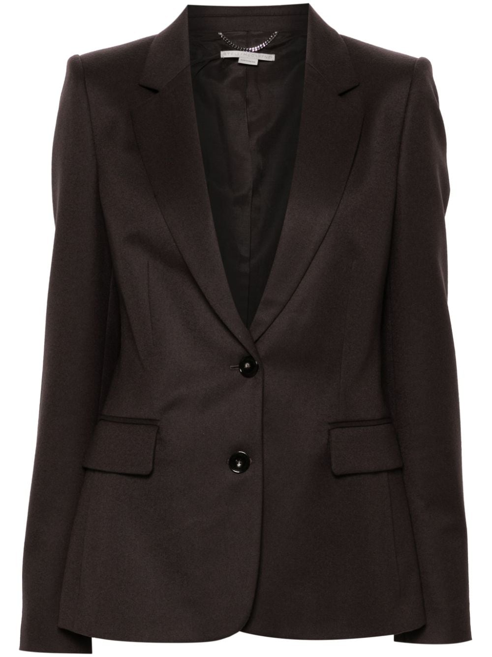 Stella McCartney wool single-breasted blazer - Grey von Stella McCartney