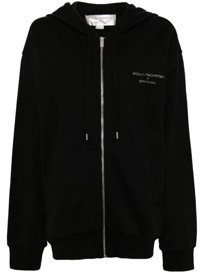 Stella McCartney x Sorayama Sexy Robot zip-up hoodie - Black von Stella McCartney