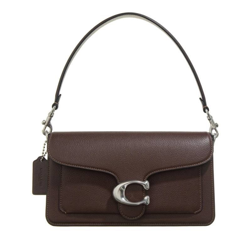 Coach Schultertasche - Polished Pebble Leather Tabby Shoulder Bag 26 Refr - Gr. unisize - in Braun - für Damen von Coach