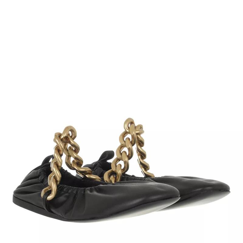 Stella McCartney Loafer - Falabella Chunky Chain Ballet Flats - Gr. 36 (EU) - in Schwarz - für Damen von Stella Mccartney