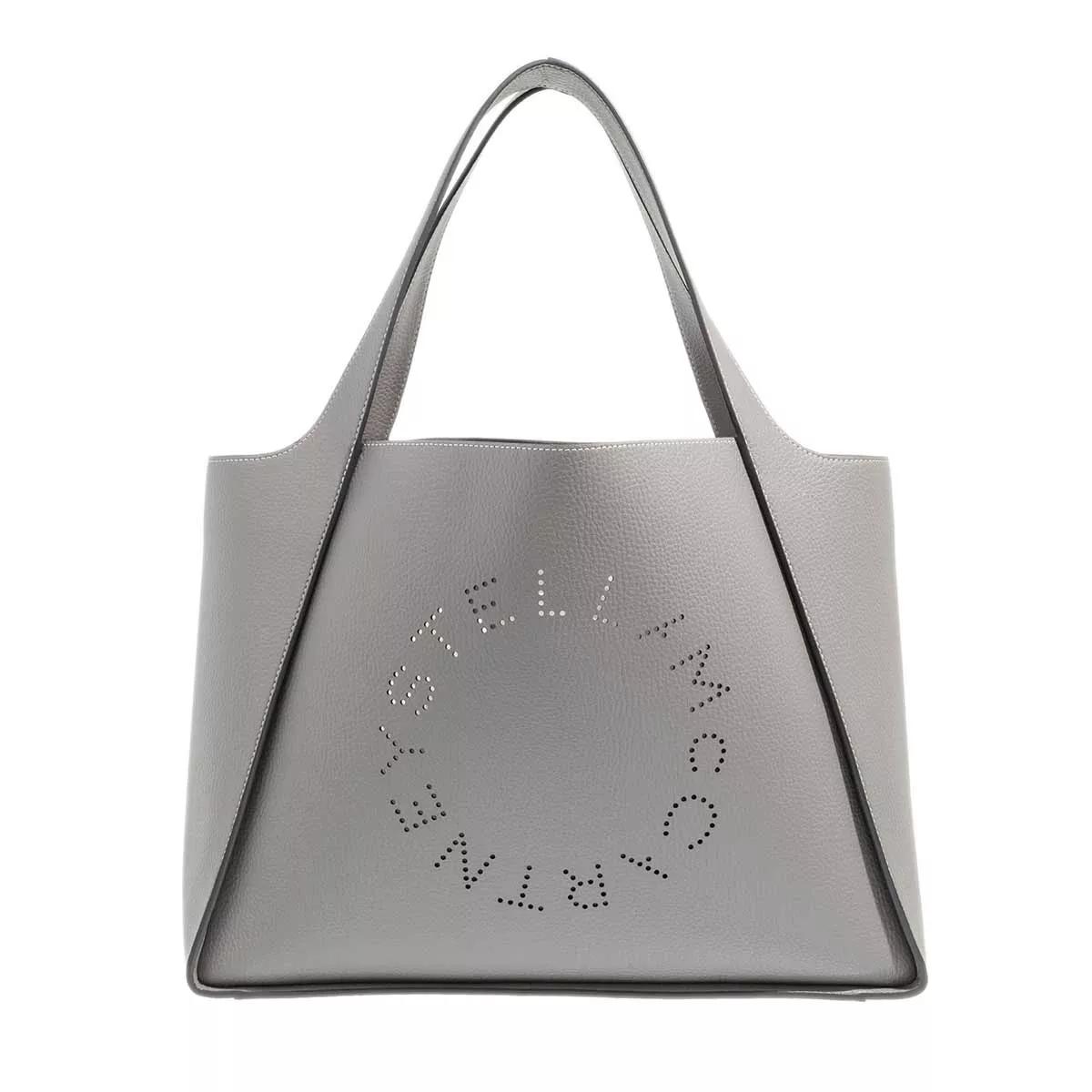 Stella McCartney Henkeltasche - Stella Logo Tote - Gr. unisize - in Grau - für Damen von Stella Mccartney