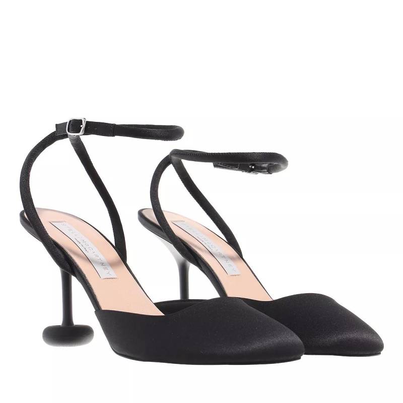 Stella McCartney Pumps & High Heels - Shroom Satin Pumps - Gr. 38 (EU) - in Schwarz - für Damen von Stella Mccartney