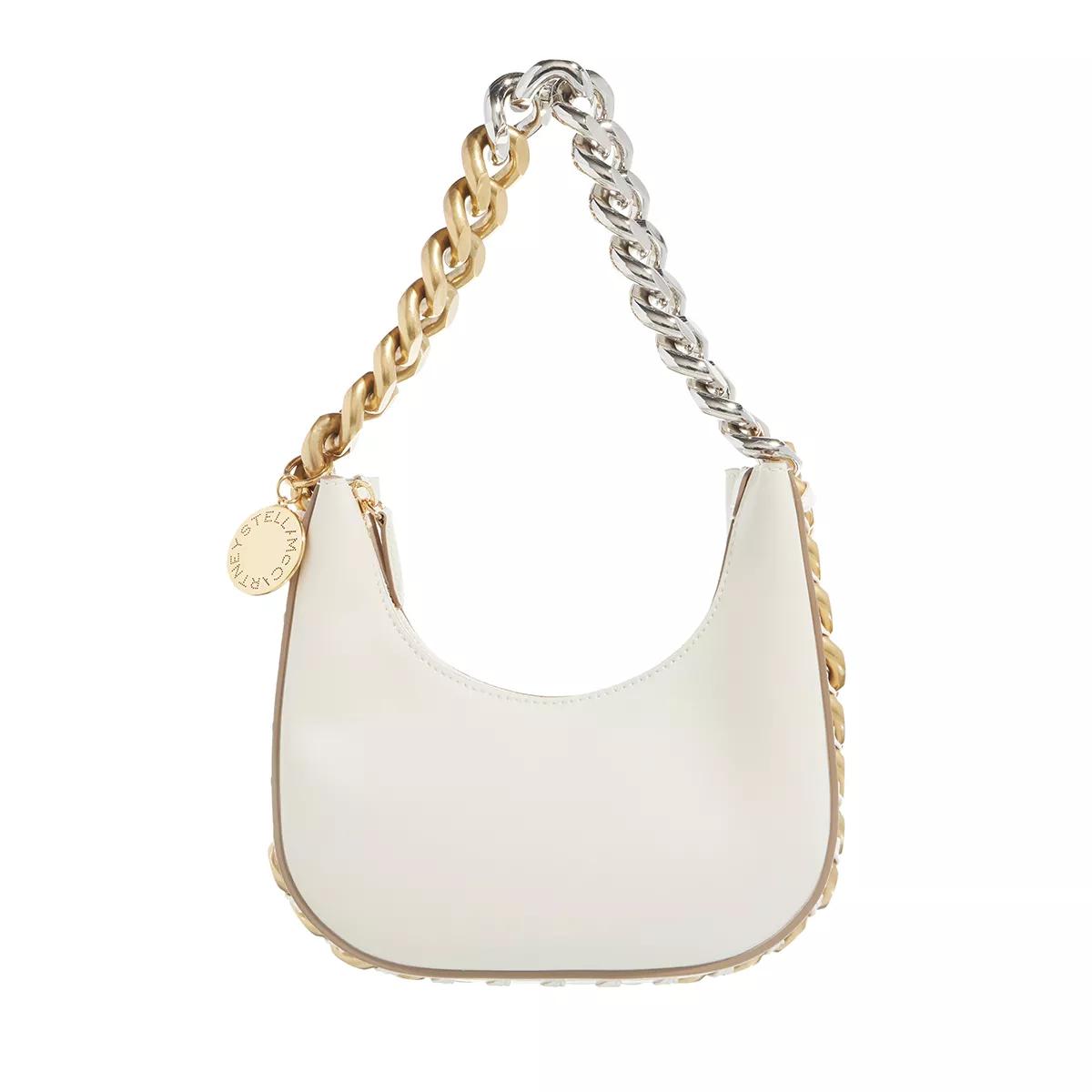 Stella McCartney Schultertasche - Shoulder Bag Frayme - Gr. unisize - in Creme - für Damen von Stella Mccartney