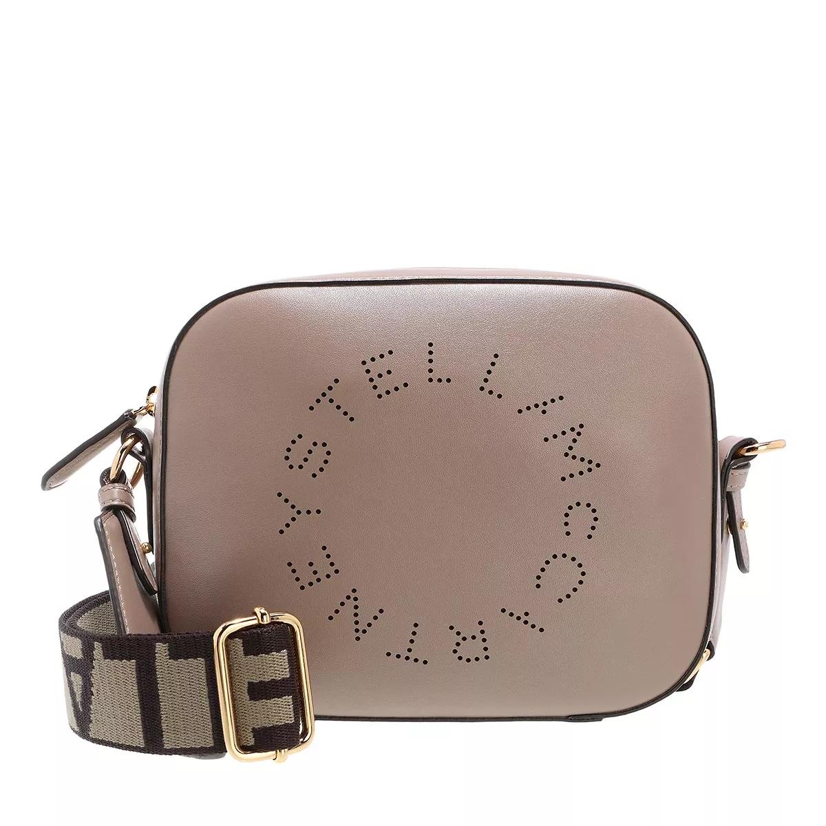 Stella McCartney Schultertasche - Small Logo Crossbody Bag - Gr. unisize - in Beige - für Damen von Stella Mccartney