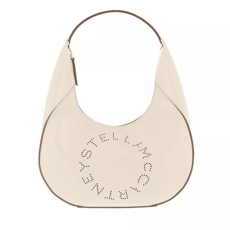 Stella McCartney Schultertasche - Logo Crossbody Bag - Gr. unisize - in Creme - für Damen von Stella Mccartney