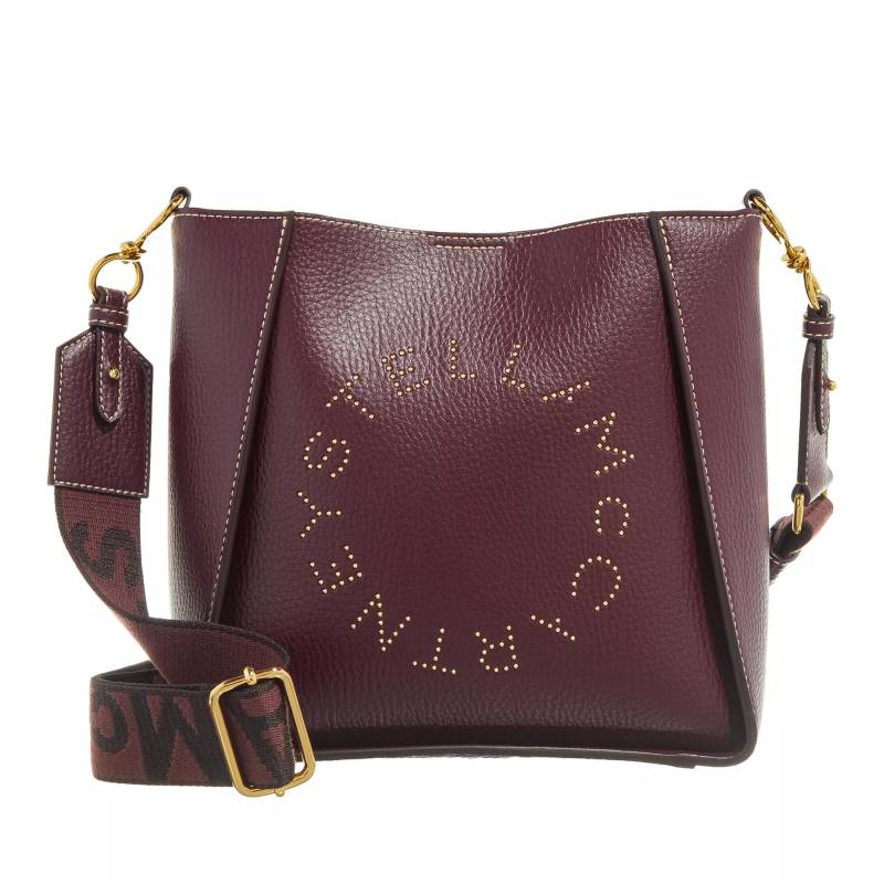 Stella McCartney Umhängetasche - Mini Crossbody Bag Logo - Gr. unisize - in Violett - für Damen von Stella Mccartney