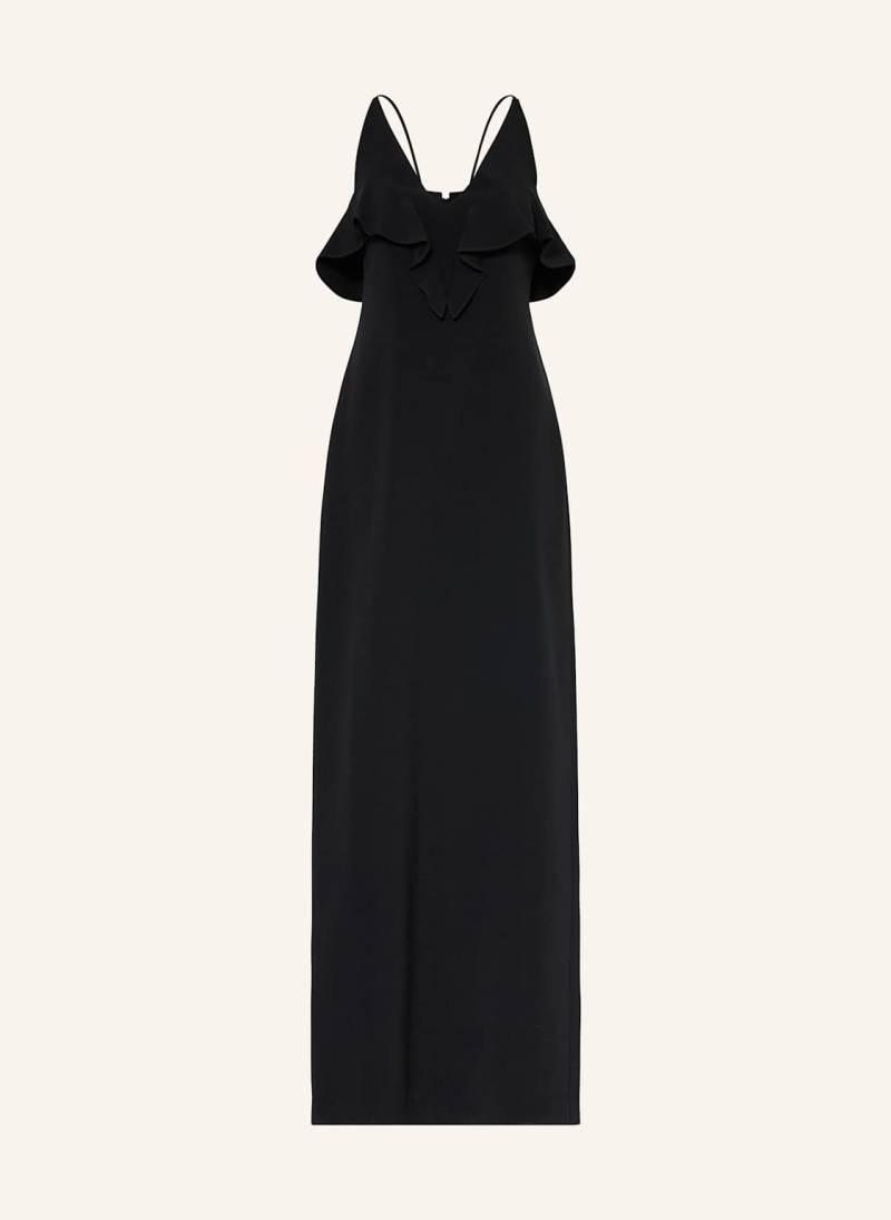 Stella Mccartney Abendkleid Mit Rüschen schwarz von Stella Mccartney