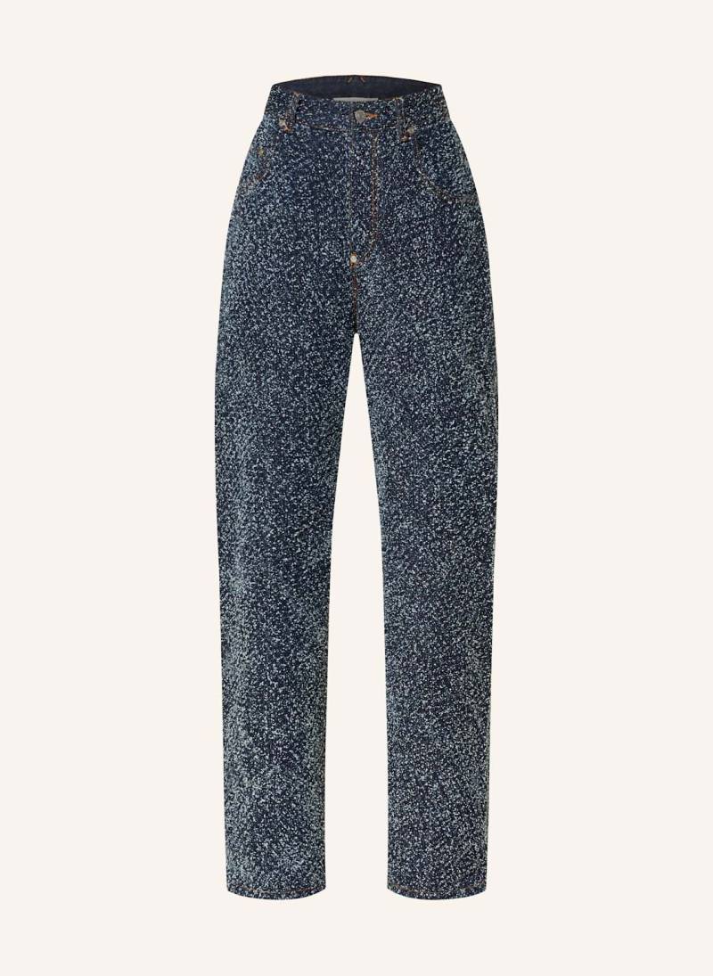 Stella Mccartney Bouclé-Hose blau von Stella Mccartney