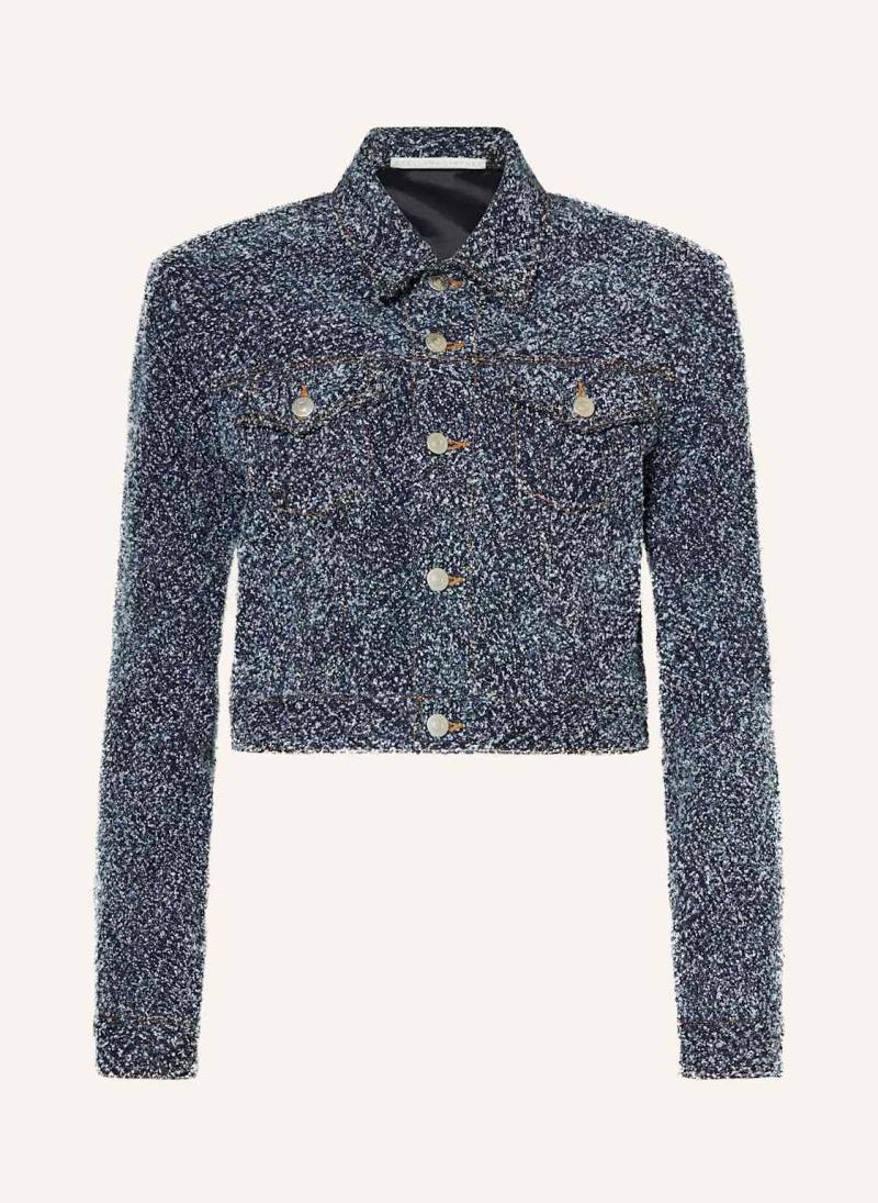 Stella Mccartney Kastenjacke Aus Bouclé blau von Stella Mccartney