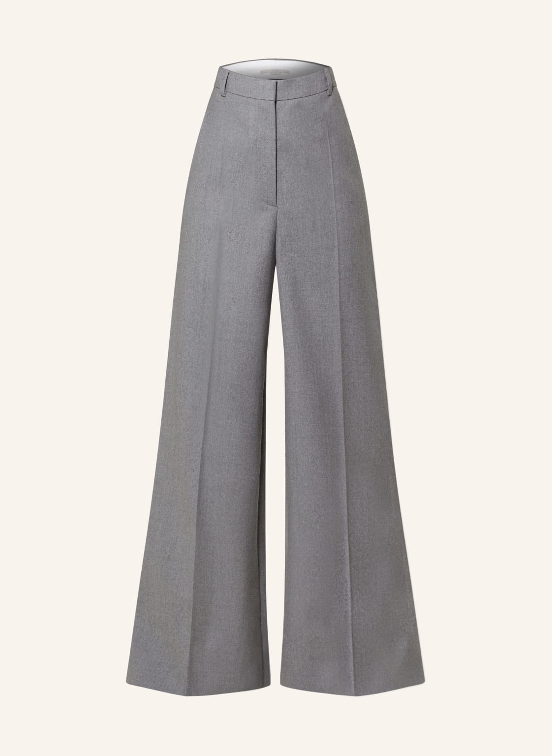 Stella Mccartney Marlenehose Aus Flanell grau Stella Mccartney Marlenehose Aus Flanell grau von Stella Mccartney