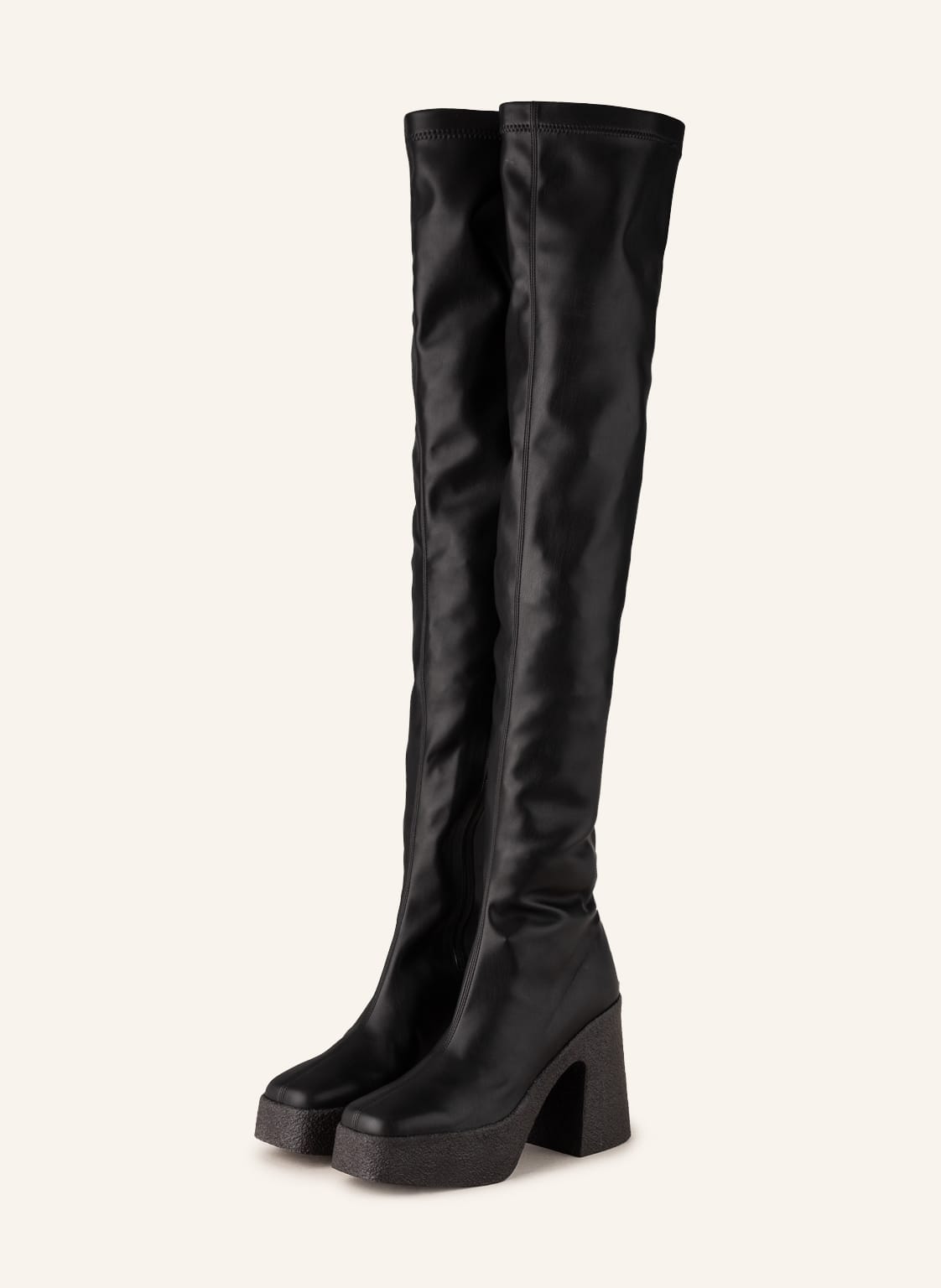 Stella Mccartney Overknee-Stiefel Skyla schwarz von Stella Mccartney