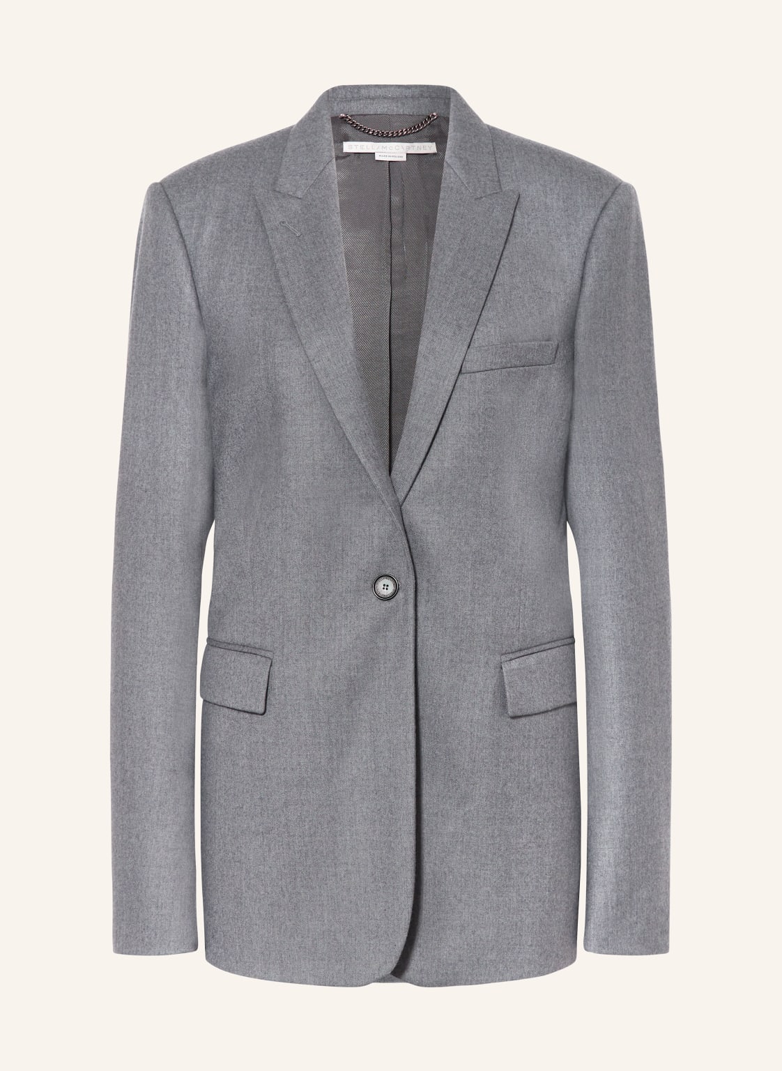 Stella Mccartney Oversized-Blazer grau von Stella Mccartney