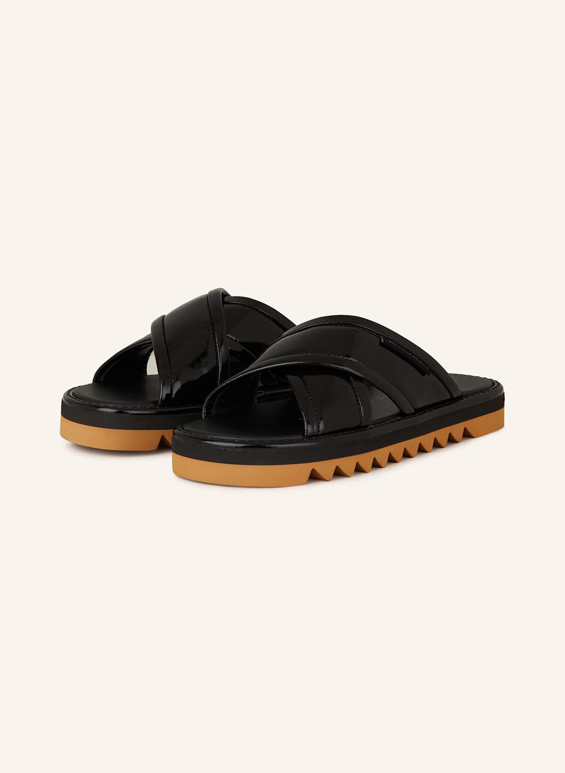 Stella Mccartney Pantoletten Sneakelyse schwarz von Stella Mccartney