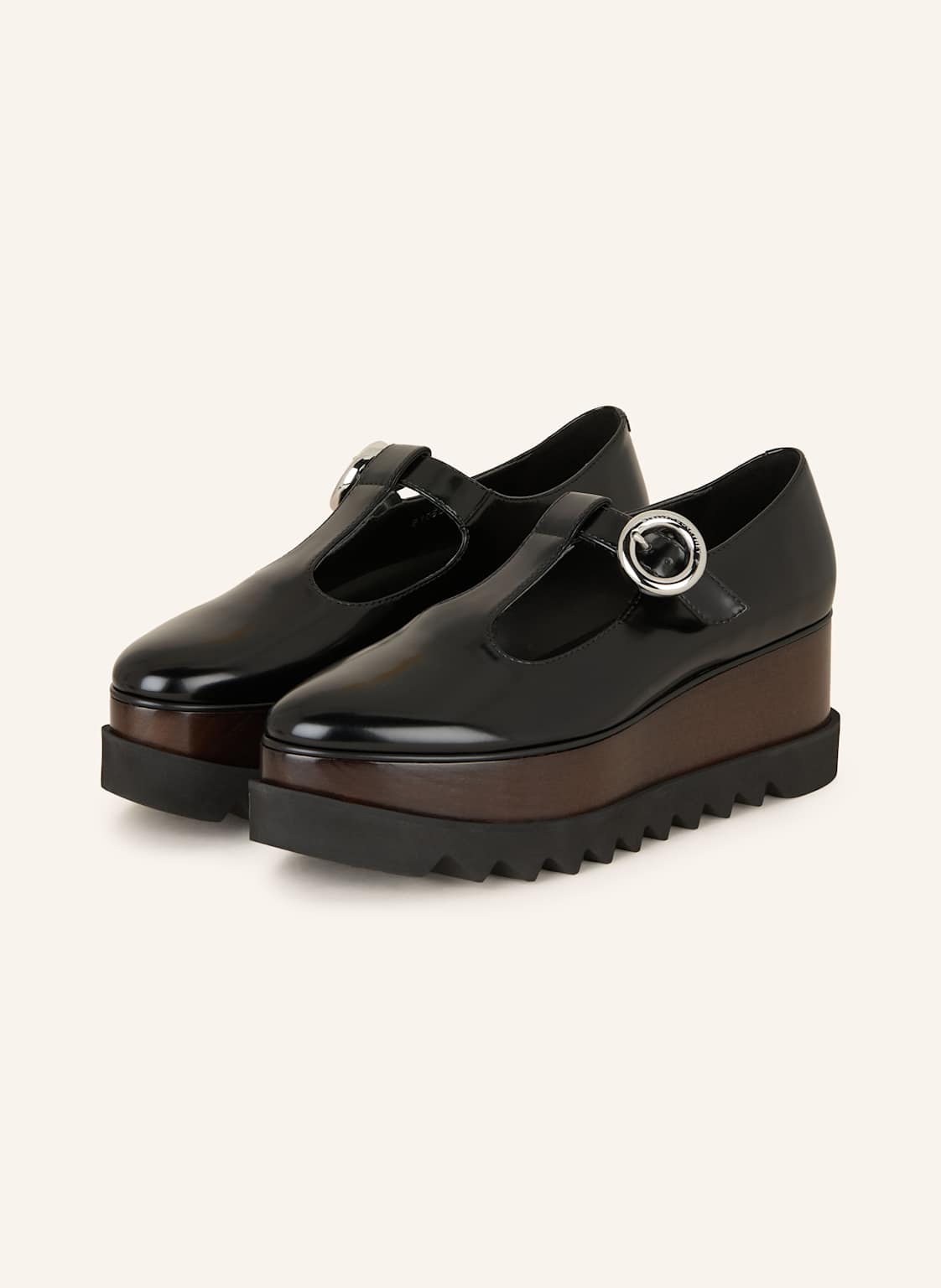 Stella Mccartney Plateau-Loafer Elyse schwarz von Stella Mccartney