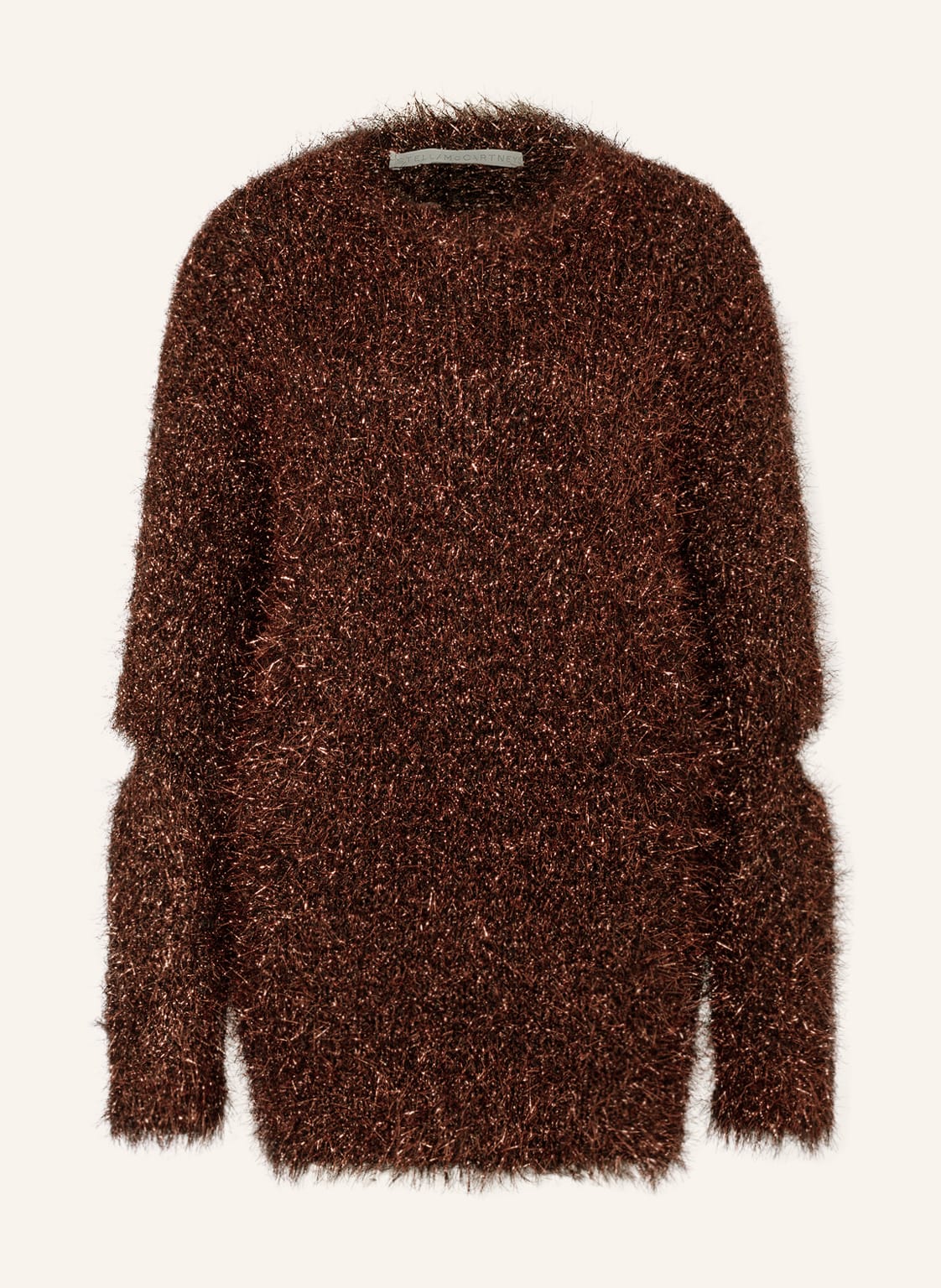 Stella Mccartney Pullover Mit Glitzergarn rot von Stella Mccartney