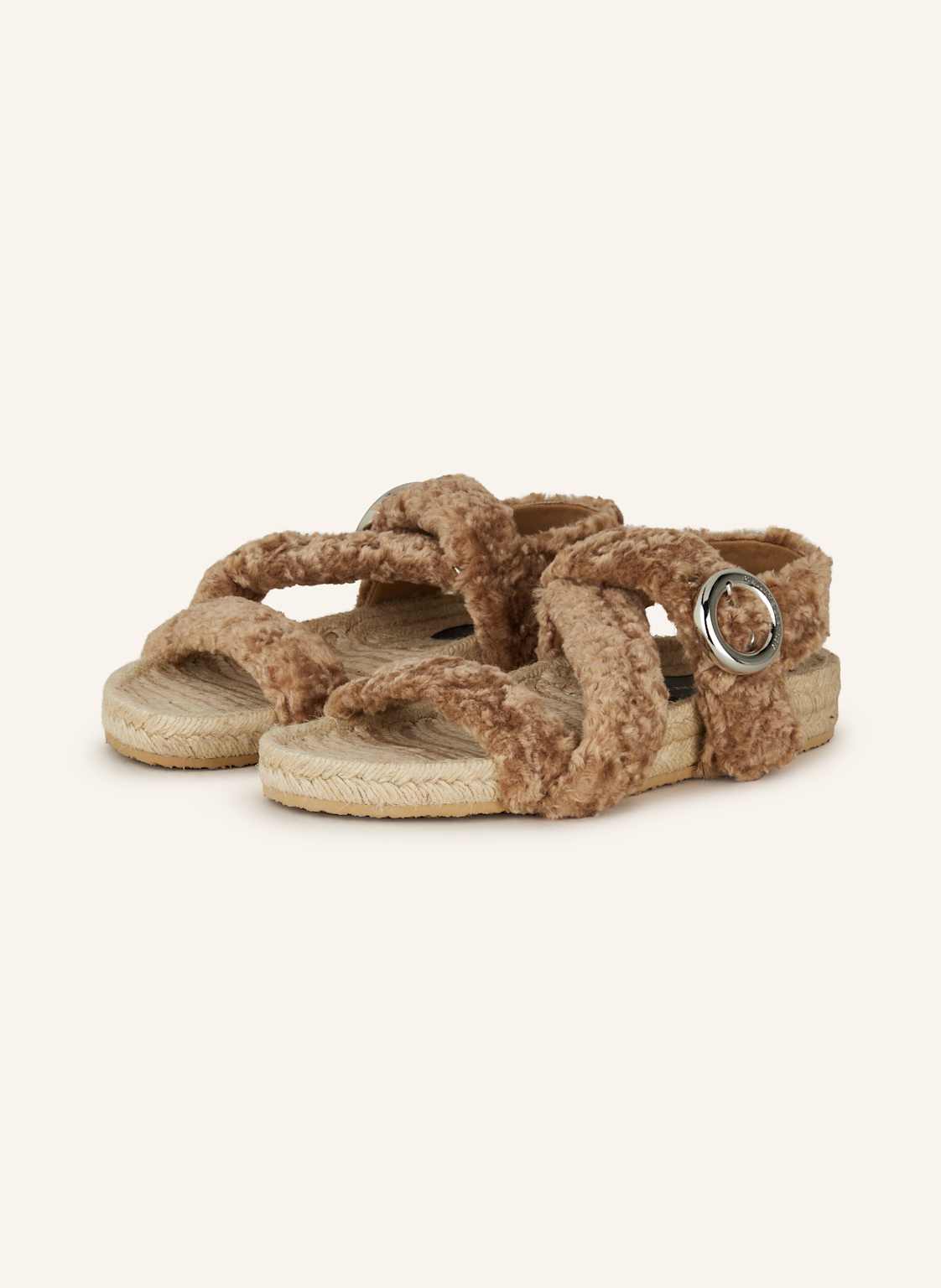 Stella Mccartney Sandalen Gaia braun von Stella Mccartney