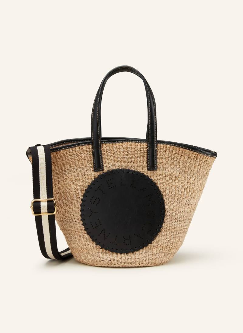 Stella Mccartney Shopper Abaca Basket beige von Stella Mccartney