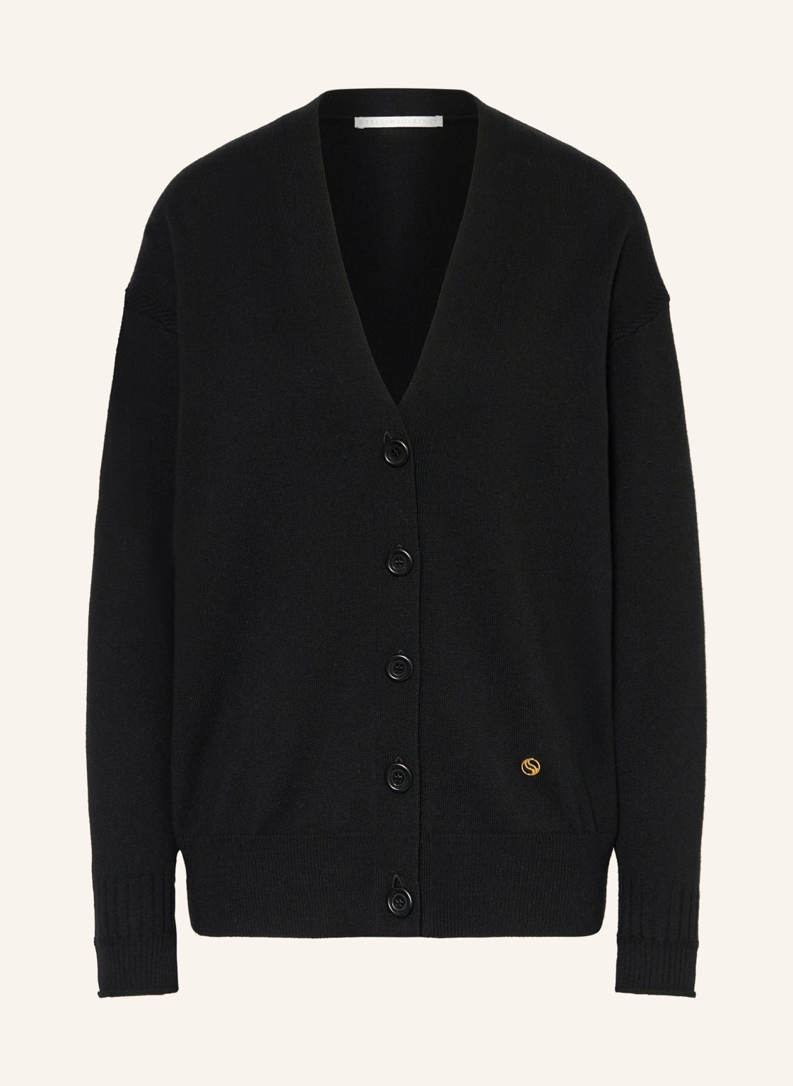 Stella Mccartney Strickjacke schwarz von Stella Mccartney