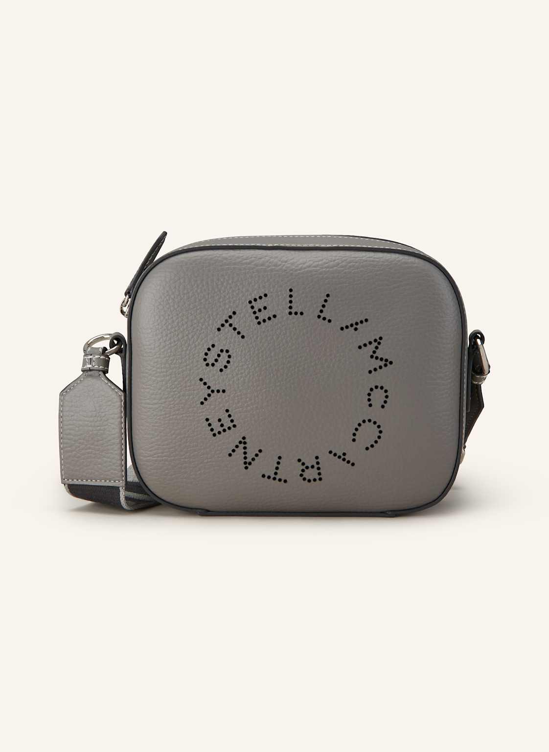 Stella Mccartney Umhängetasche Logo Small grau von Stella Mccartney