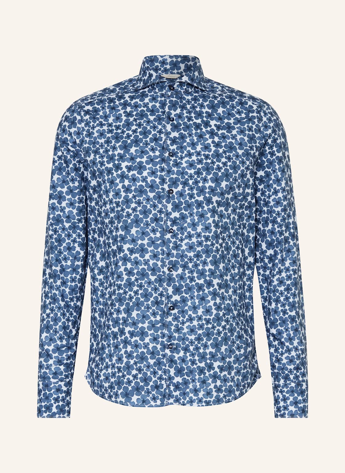 Stenströms Hemd Slim Fit blau von Stenströms