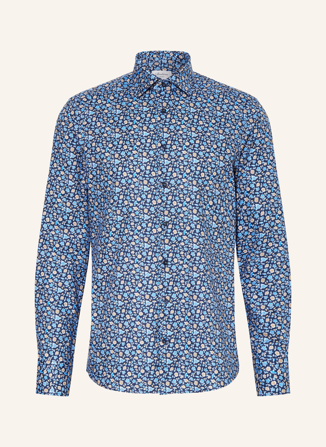 Stenströms Hemd Slim Fit blau von Stenströms